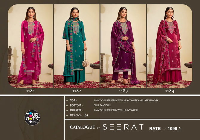 Seerat By Four Dots Designer Salwar Kameez Wholesale Market In Surat